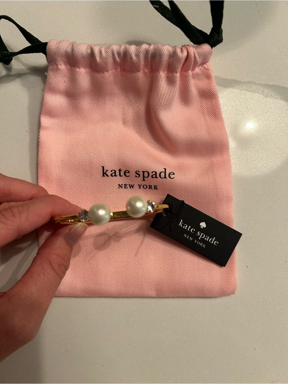 Kate spade bracelet with pearls - Picture 2 of 3